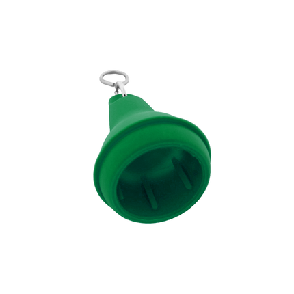 Llavero para hotel de plastico Mayfair Verde 41x70 mm - Por unidad