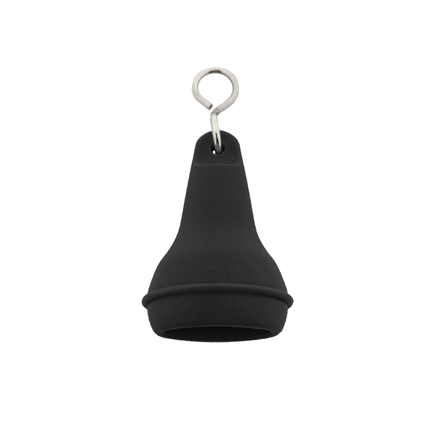 Llavero para hotel de plastico Mayfair Negro 41x70 mm - Por unidad