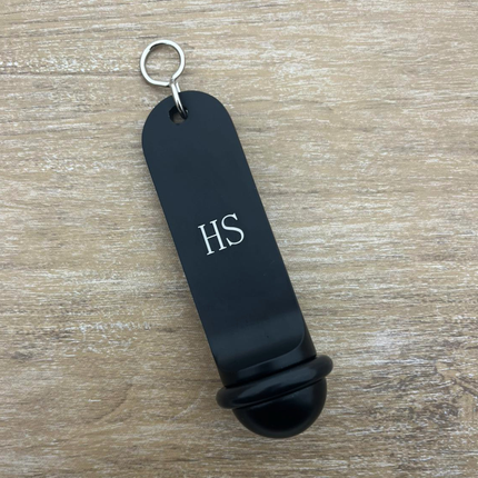 Llavero para hotel Big Classic personalizable Negro - Por unidad