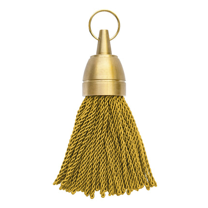 Llavero para hotel Philadelphia de laton con borlon dorado - Por unidad