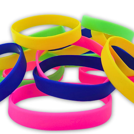 Pulseras de silicona - por unidad