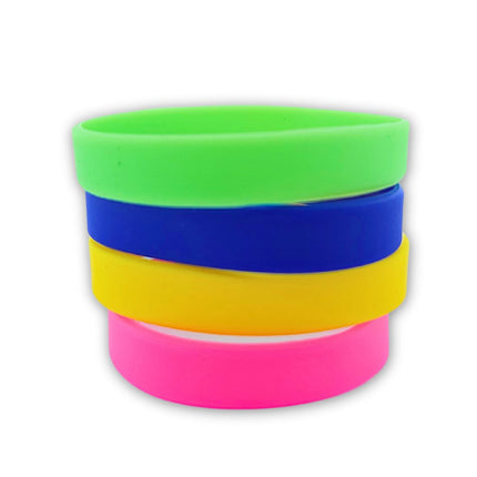 Pulseras de silicona - por unidad