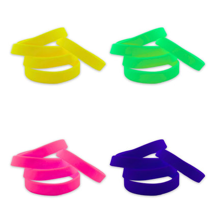 Pulseras de silicona - por unidad