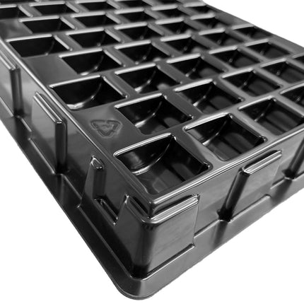 Bandeja de almacenamiento de plástico para 500 fichas – Ø 23-29 mm